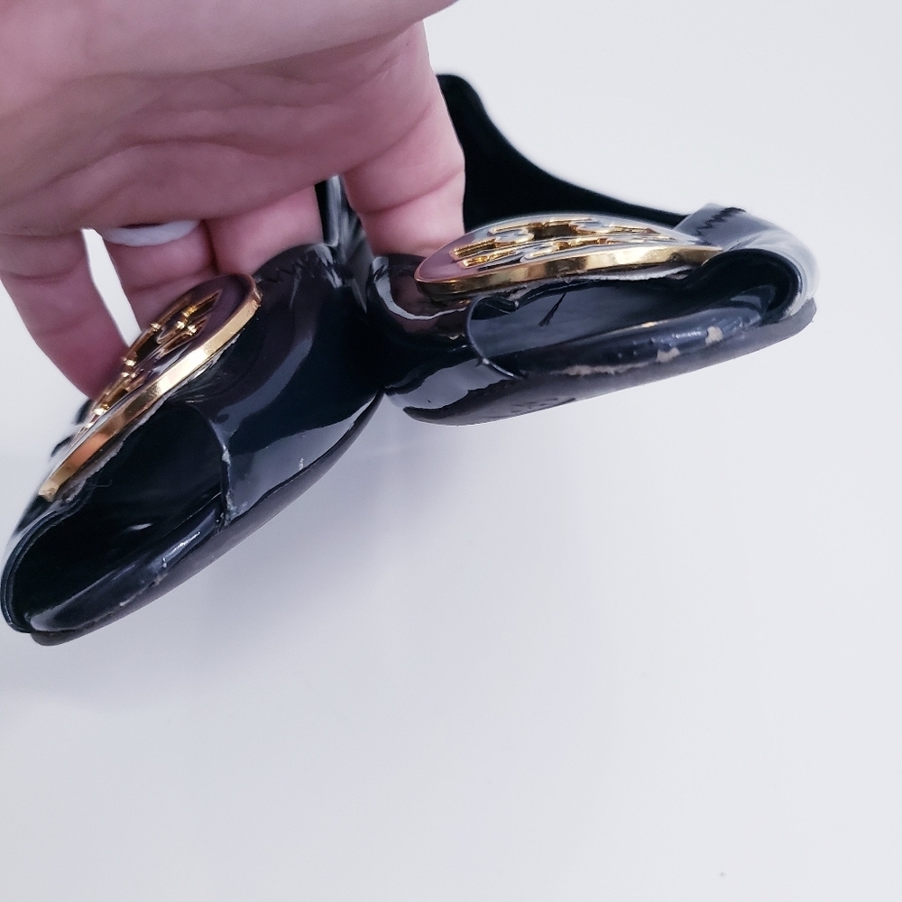 Tory Burch Sally 2 Mini Wedge Open Toe - Picture 2 of 6